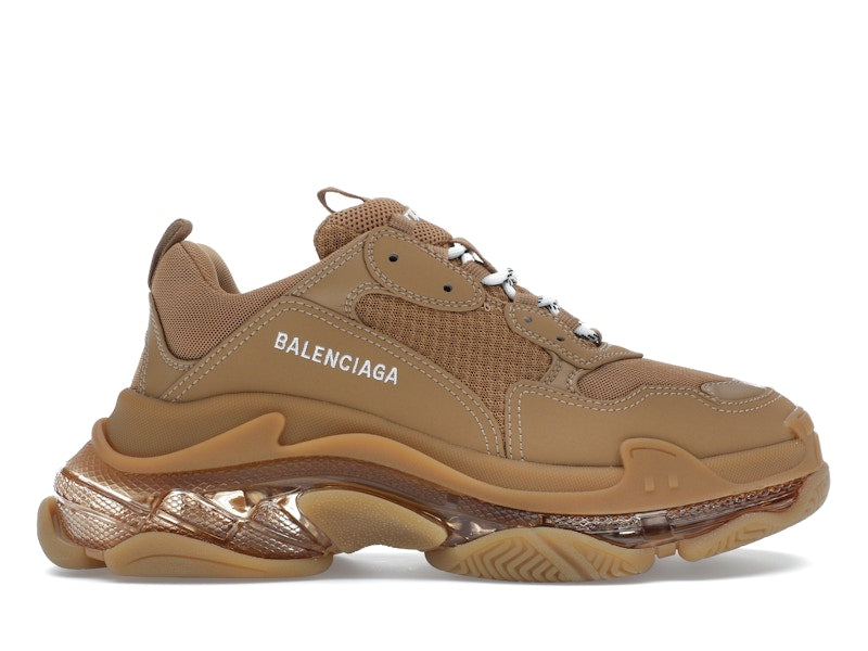 Balenciaga Triple S Clear Sole Light Camel (Women's)