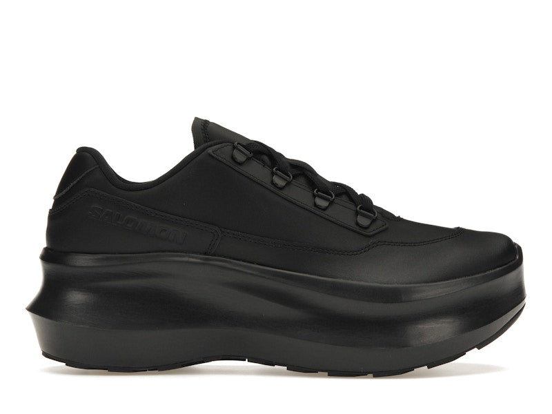 Salomon SR811 Leather Platform Comme des Garcons Black