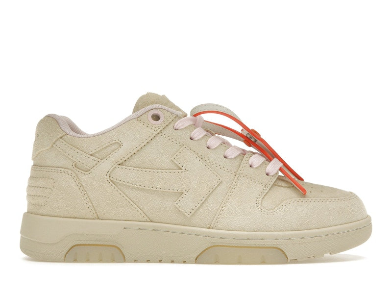 Off-White Out Of Office Suede Beige Pink