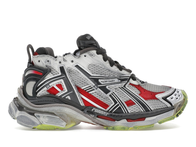 Balenciaga Runner Black White Red Neon Yellow
