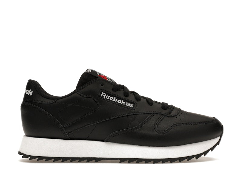 Reebok Classic Leather Ripple Black White (Women's)