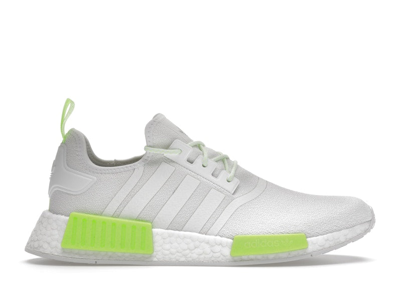 adidas NMD R1 Crystal White Solar Green