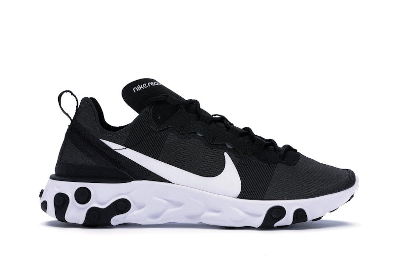 Nike React Element 55 Black White