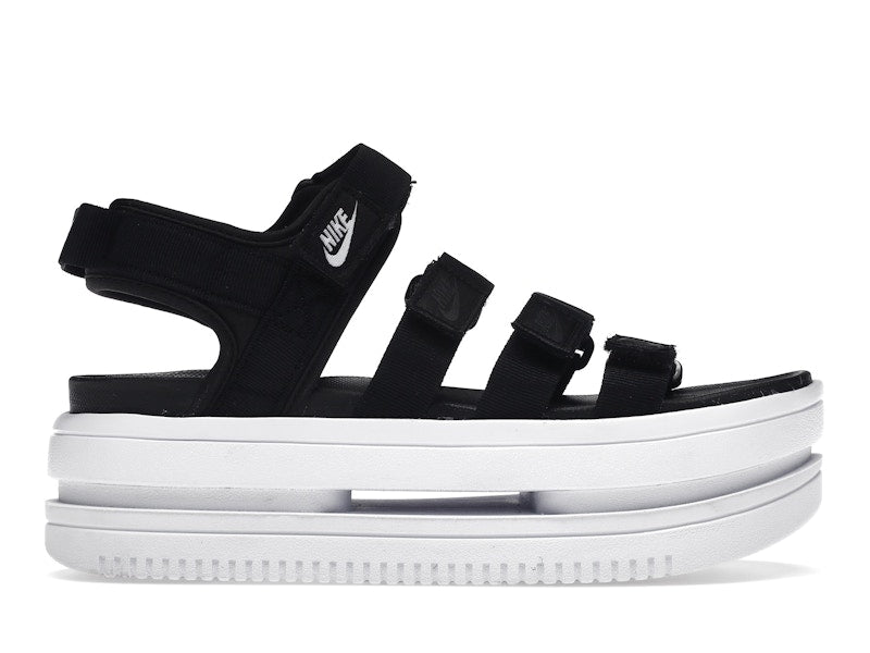 Nike Iconic Classic Sandal Black White White (Women's)