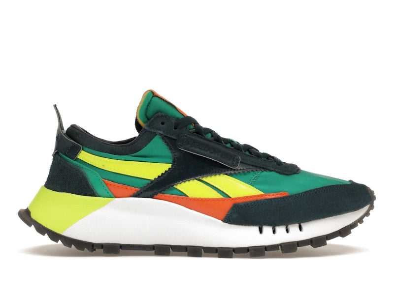 Reebok Classic Leather Legacy Court Green Solar Yellow