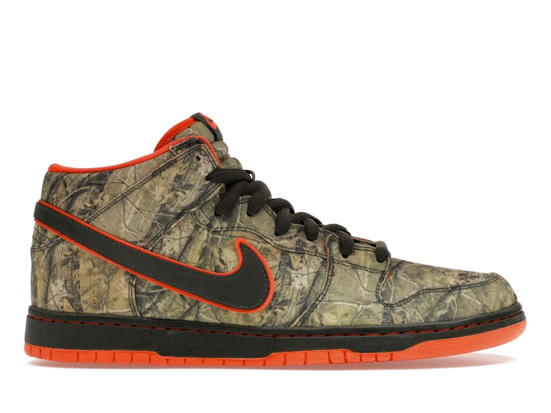 Nike SB Dunk Mid Real Tree Camo