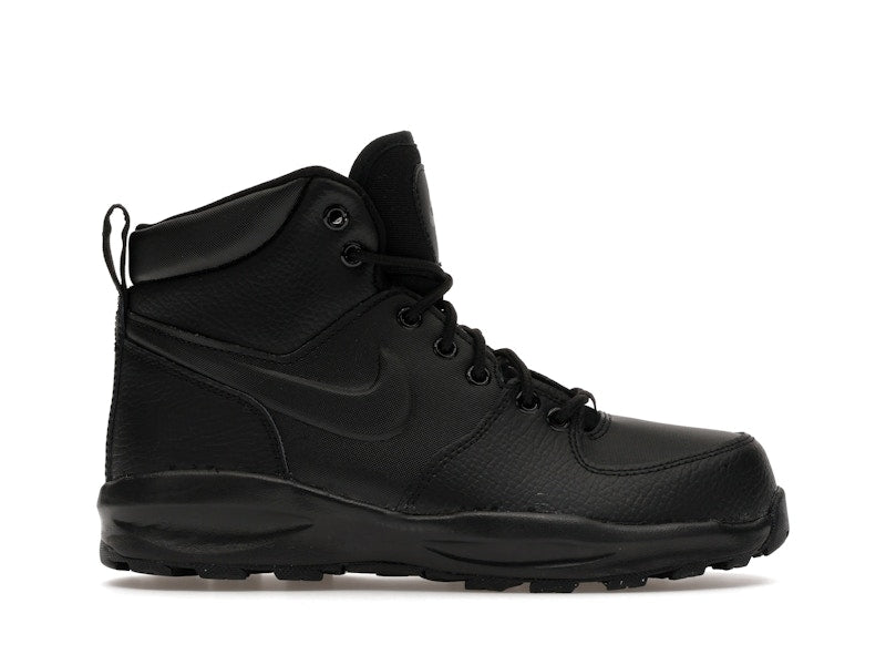 Nike Manoa Leather Triple Black (GS)