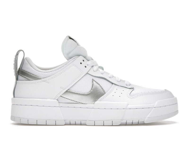 Nike Dunk Low Disrupt White Silver (Women's)