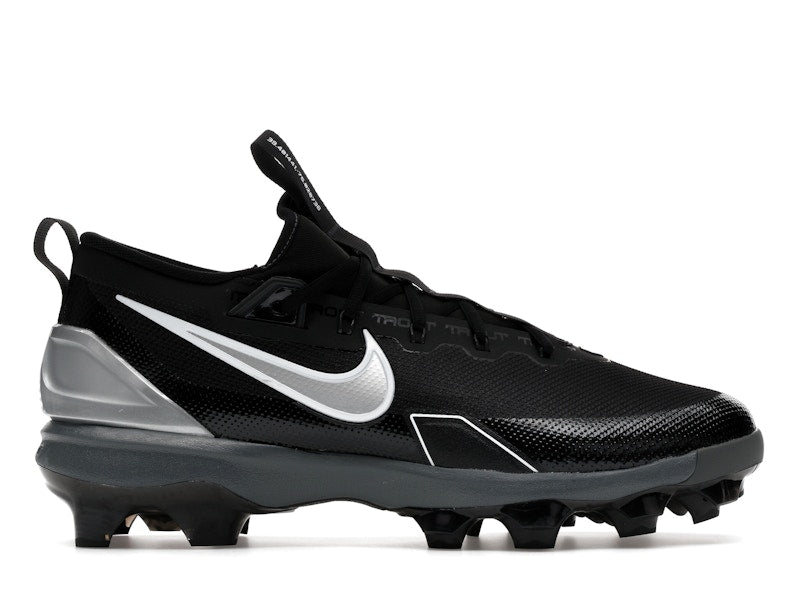 Nike Force Trout 9 Elite MCS Black White Anthracite Metallic Silver