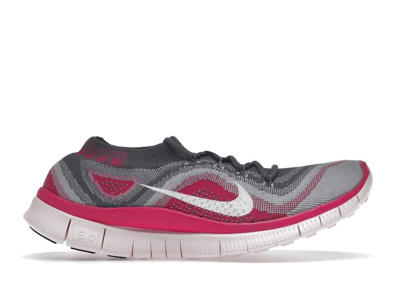 Nike Free Flyknit 5 Grey Pink Foil (Women's)
