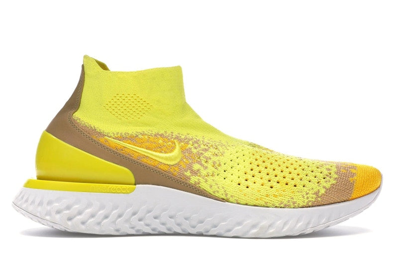 Nike Rise React Flyknit Sonic Yellow