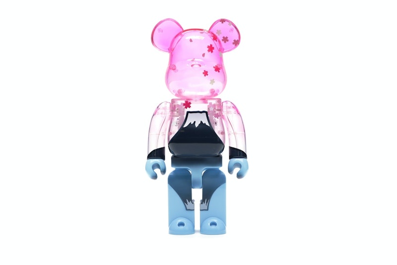 Bearbrick Inverted Mt. Fuji 400% Pink/Blue