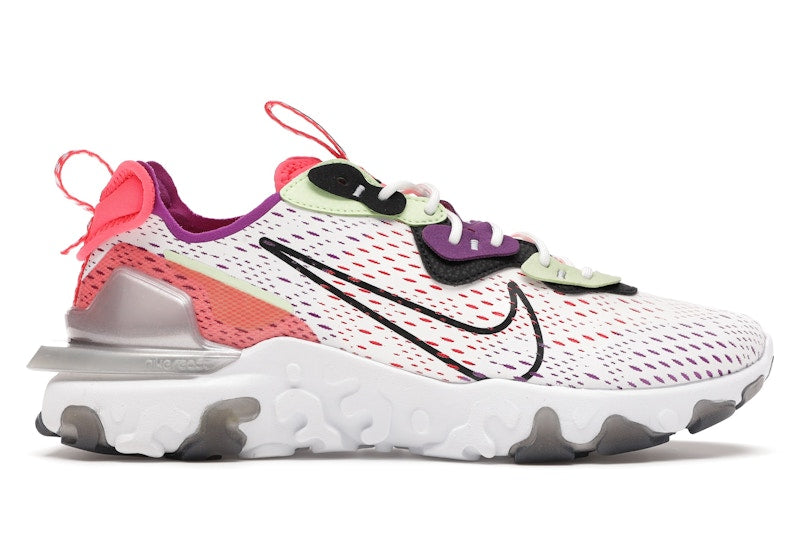 Nike React Vision Barely Volt Laser Crimson