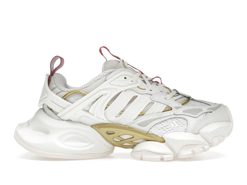 adidas XLG Runner Deluxe Off White Gold Metallic Red