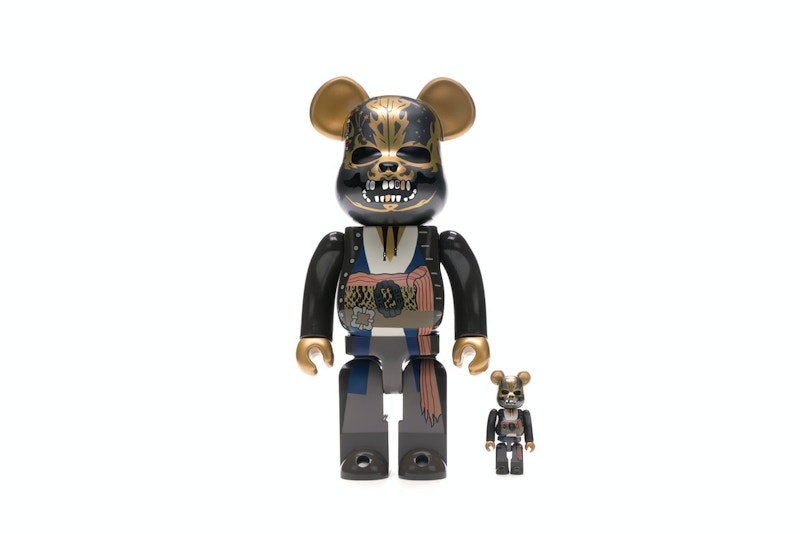 Bearbrick Jack Sparrow (Dead Men Tell No Tales Ver.) 100% & 400% Set Brown