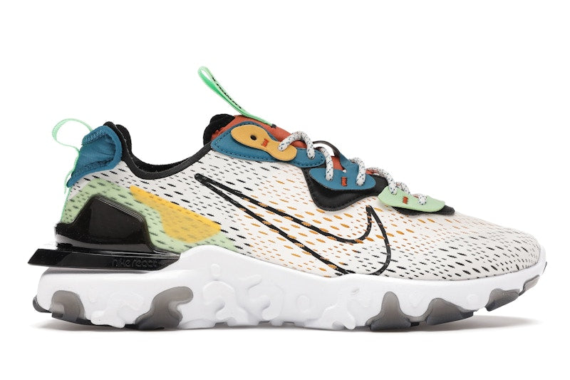 Nike React Vision Phantom Green Abyss Laser Orange