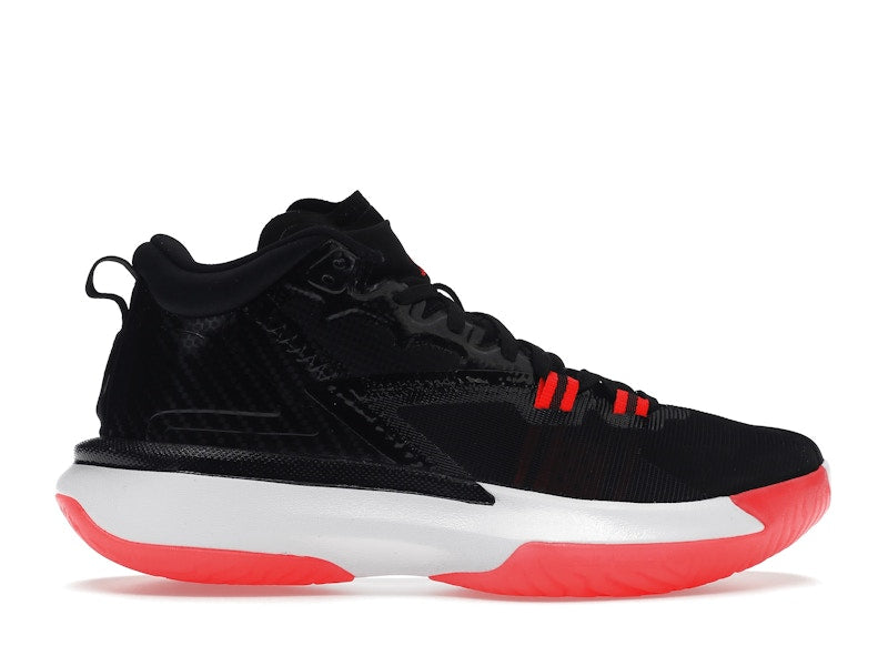 Jordan Zion 1 Black White Bright Crimson