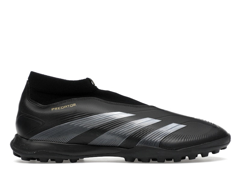 adidas Predator League Laceless Turf Core Black Carbon Gold Metallic