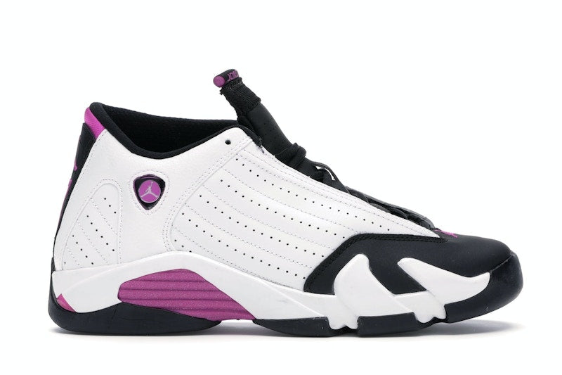 Jordan 14 Retro Fuchsia Flash Black Toe (GS)