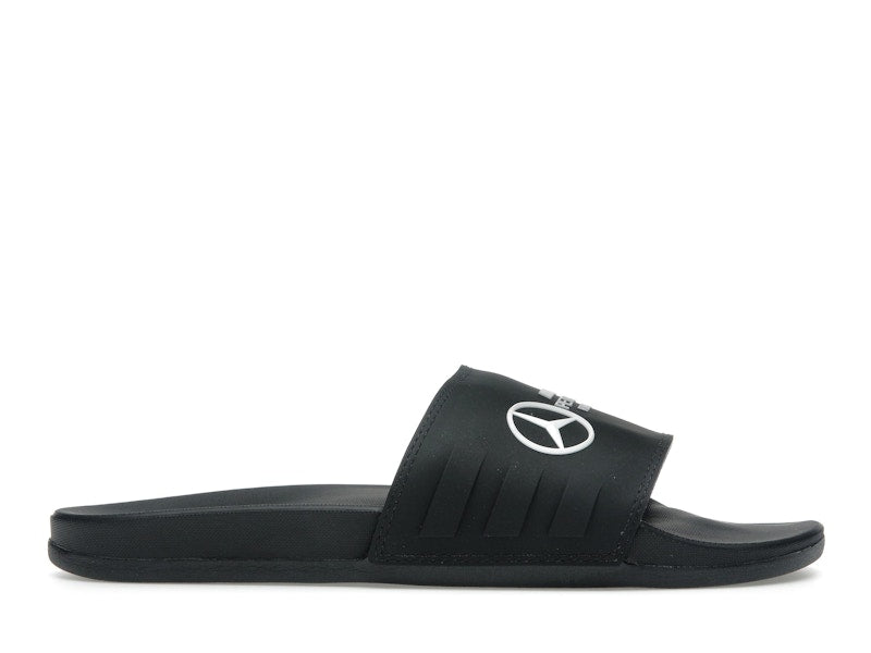 adidas Adilette Comfort Slides Mercedes-AMG Petronas Formula One Team Core Black