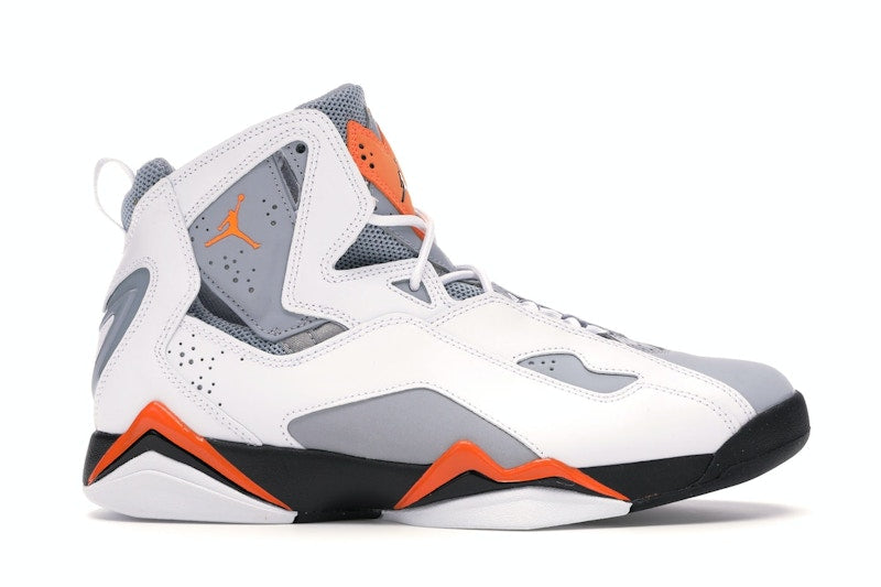 Jordan True Flight White Orange Grey