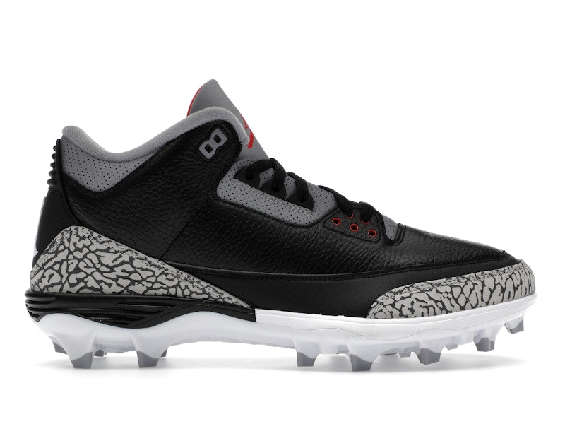 Jordan 3 Mid Retro TD Black Cement