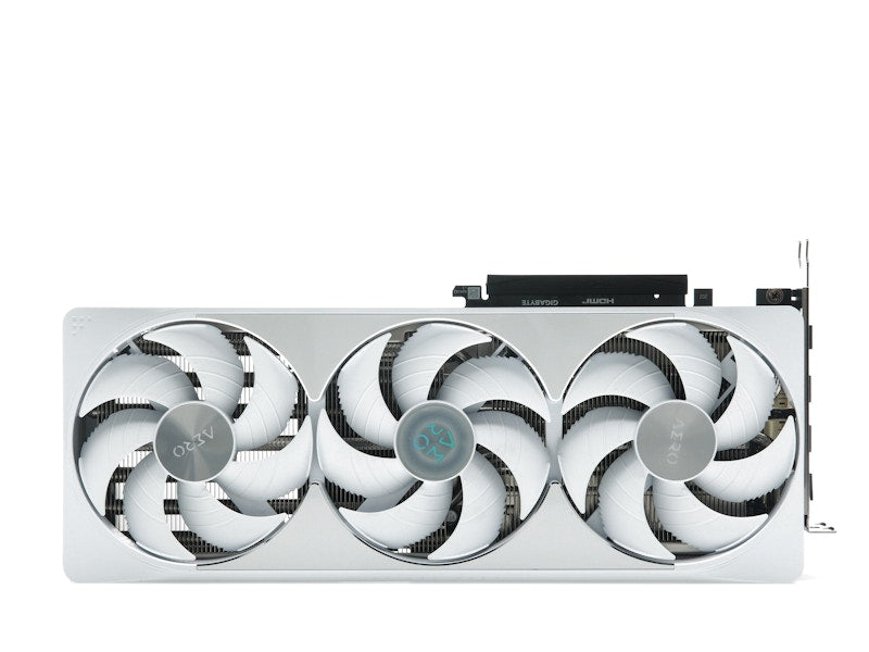 NVIDIA GIGABYTE GeForce RTX 5080 AERO OC SFF 16G GDDR7 Graphics Card GV-N5080AERO OC-16GD White