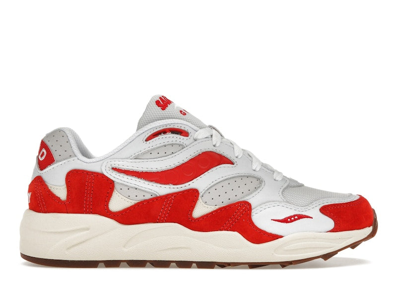 Saucony Grid Shadow 2 Ivy Prep White Red