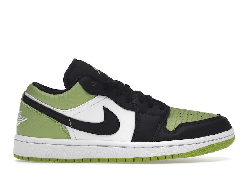 Jordan 1 Low Snakeskin Vivid Green (Women's)