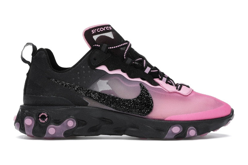 Nike React Element 87 Sneakerroom Breast Cancer Awareness Swarovski