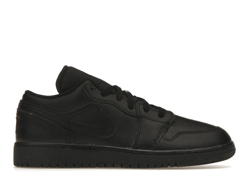 Jordan 1 Low Triple Black (2022) (GS)