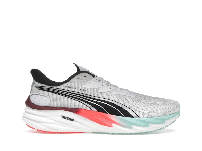 Puma Velocity Nitro 4 Hyrox White Mint Melt Glowing Red (Women's)