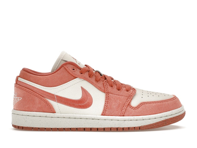Jordan 1 Low SE Canvas Sky J Orange (Women's)