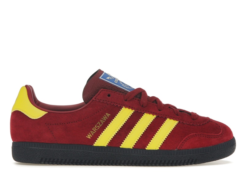 adidas Warszawa SPZL Noble Maroon Bright Yellow