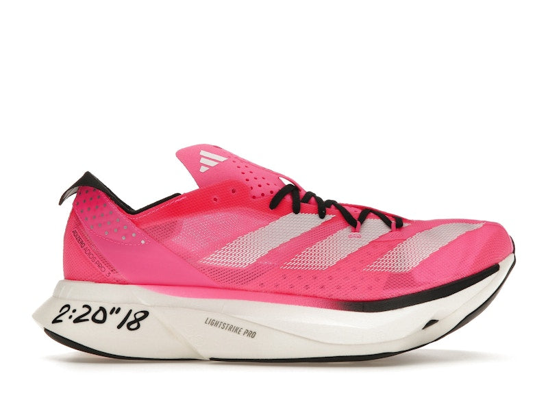 adidas Adizero Adios Pro 3 Lucid Pink Cloud White