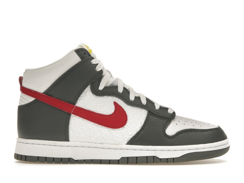 Nike Dunk High Embossed Basketball Grey Red