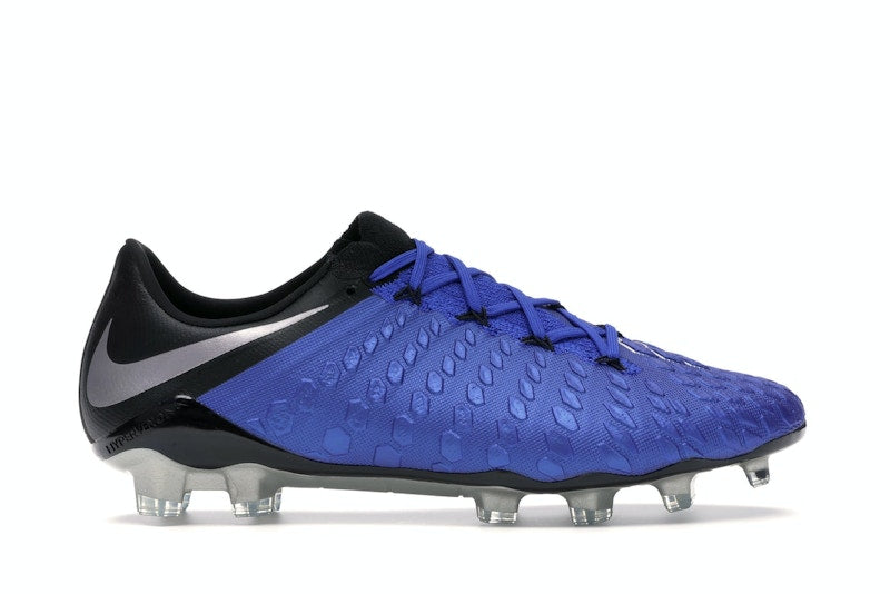 Nike Hypervenom Phantom 3 Elite Flyknit FG Racer Blue