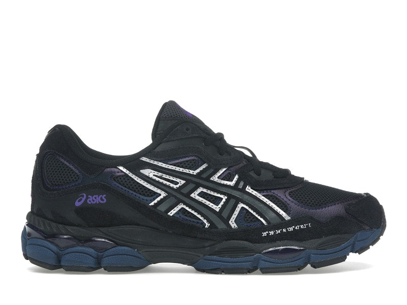 ASICS Gel-NYC Black Graphite Grey Purple