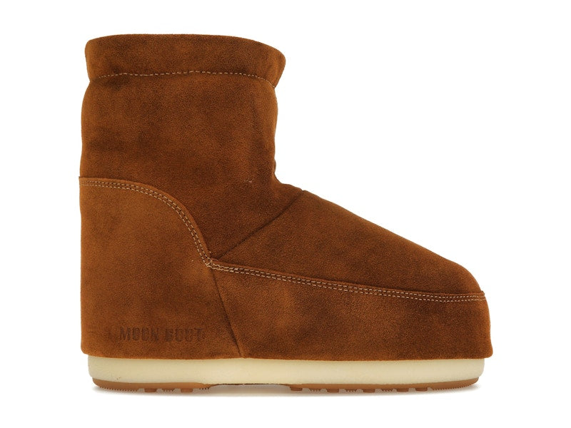 Moon Boot No Lace Suede Boot Tan
