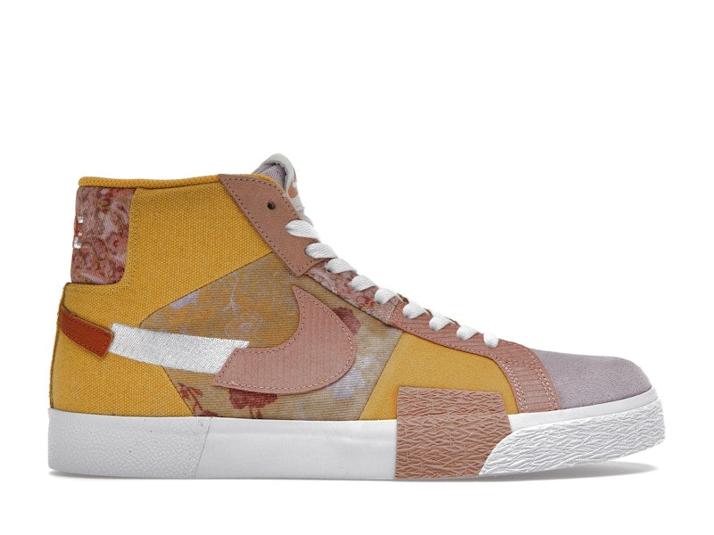 Nike SB Zoom Blazer Mid Premium Floral Paisley Sanded Gold