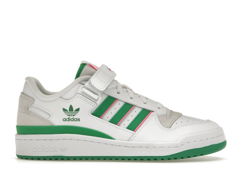 adidas Forum Low White Green Lucid Pink (Women's)