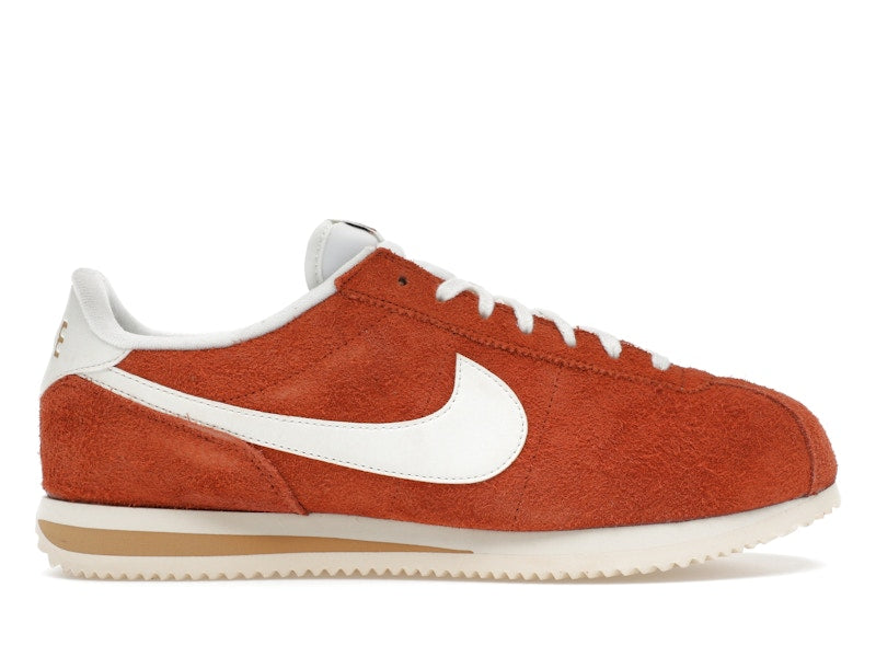 Nike Cortez SE Suede Dark Russet Flax Muslin Sail