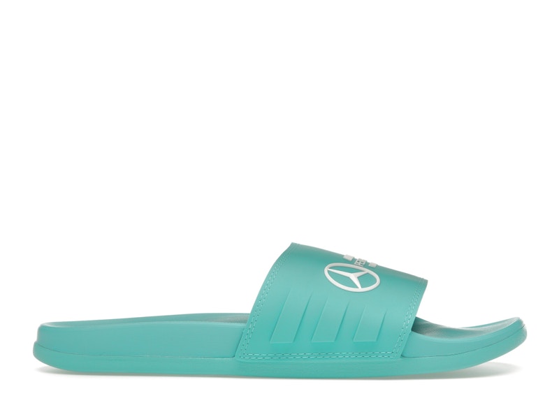 adidas Adilette Comfort Slides Mercedes-AMG Petronas Formula One Team Semi Mint Rush