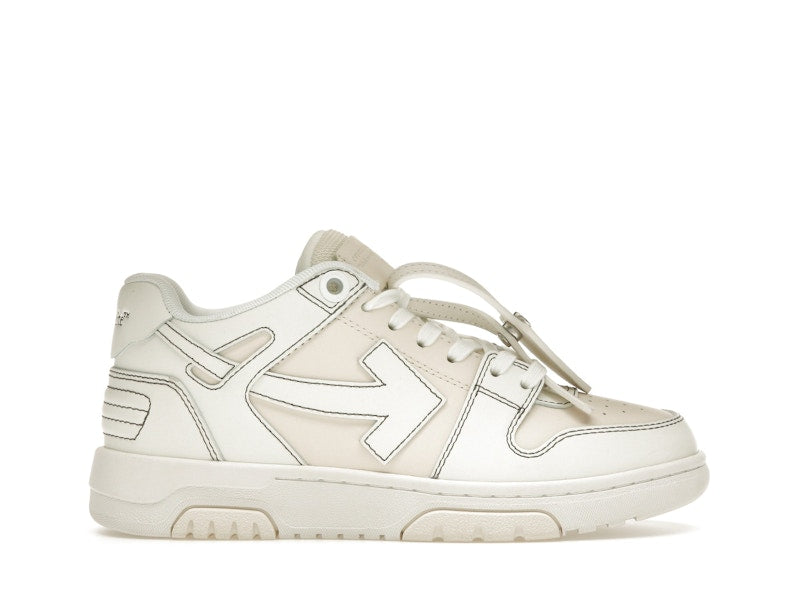 OFF-WHITE Out Of Office OOO Low Tops Cream White (Women's)