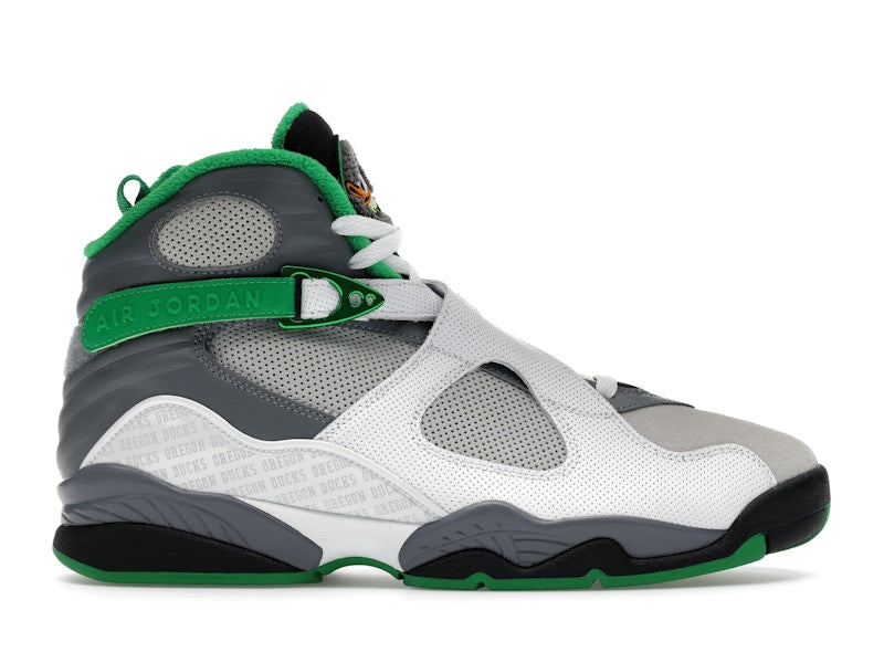 Jordan 8 Retro University of Oregon PE Pure Platinum