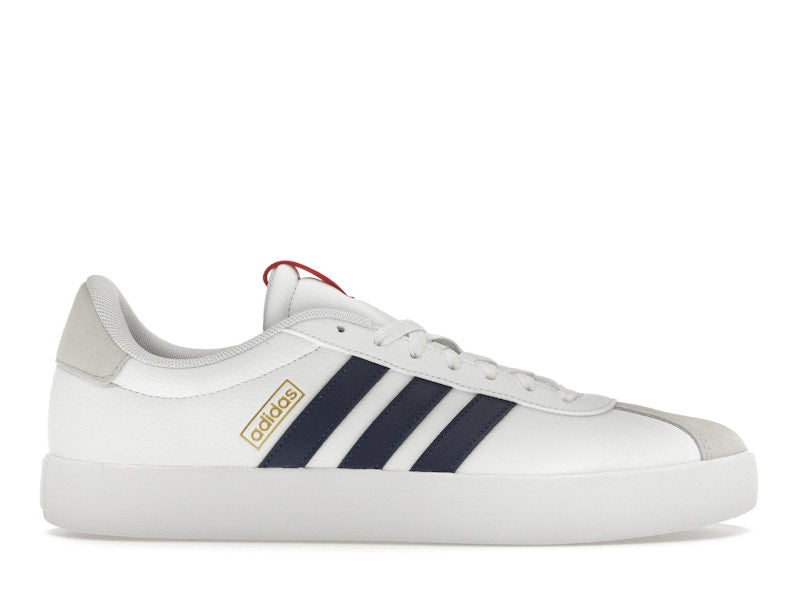 adidas Vl Court 3.0 Cloud White Dark Blue Better Scarlet