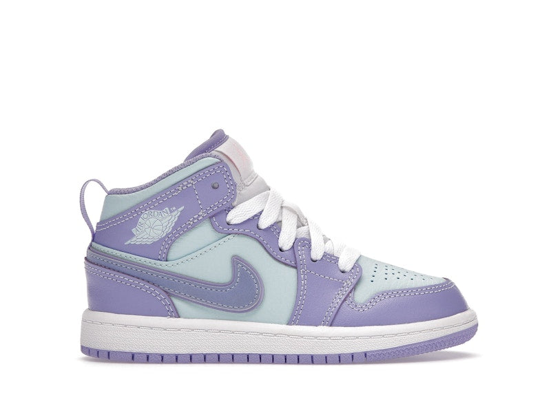 Jordan 1 Mid Purple Aqua (PS)