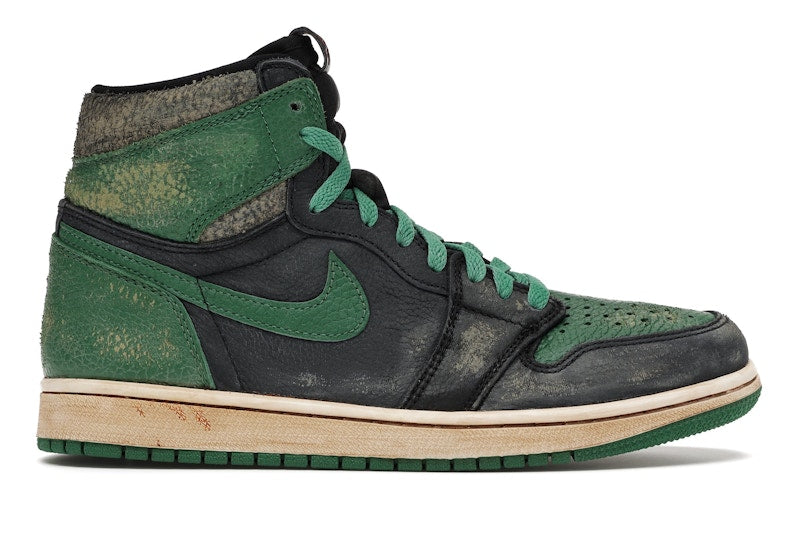 PHILLLLLTHY Aged Jordan 1 Retro High Pine Green Black DropX