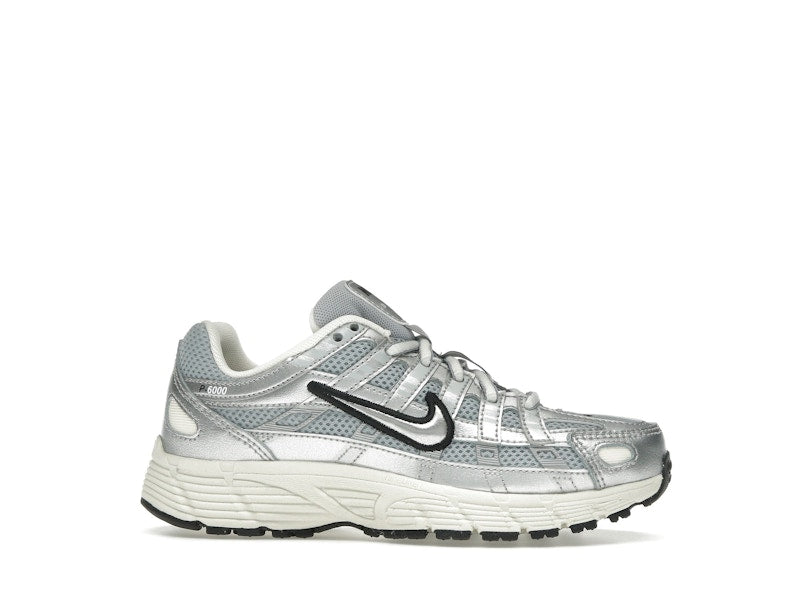 Nike P-6000 Metallic Silver Black (GS)