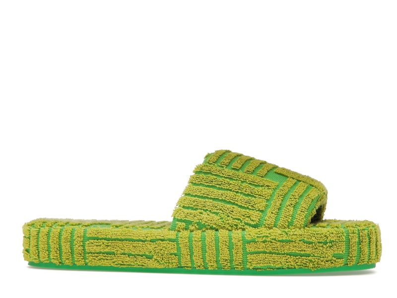 Bottega Veneta Resort Geometric Sandal Parakeet Kiwi